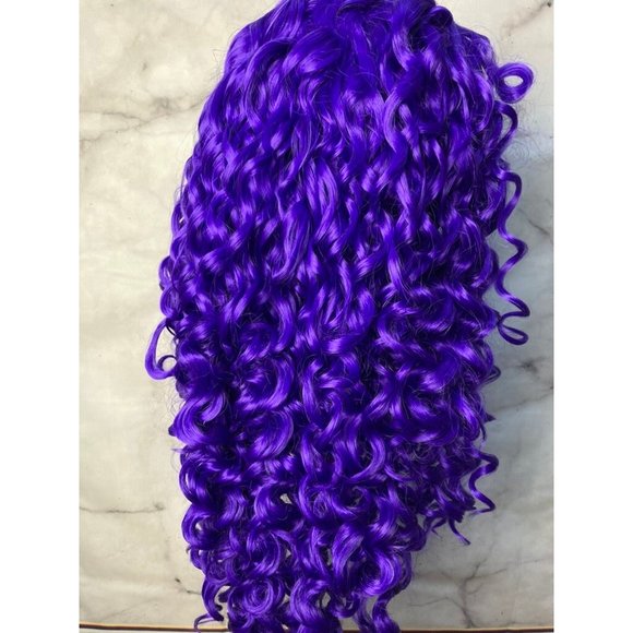 Purple Wig,Violet Purple Wig - Picture 8 of 9